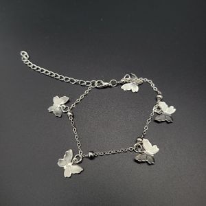Butterfly Pendant Anklet